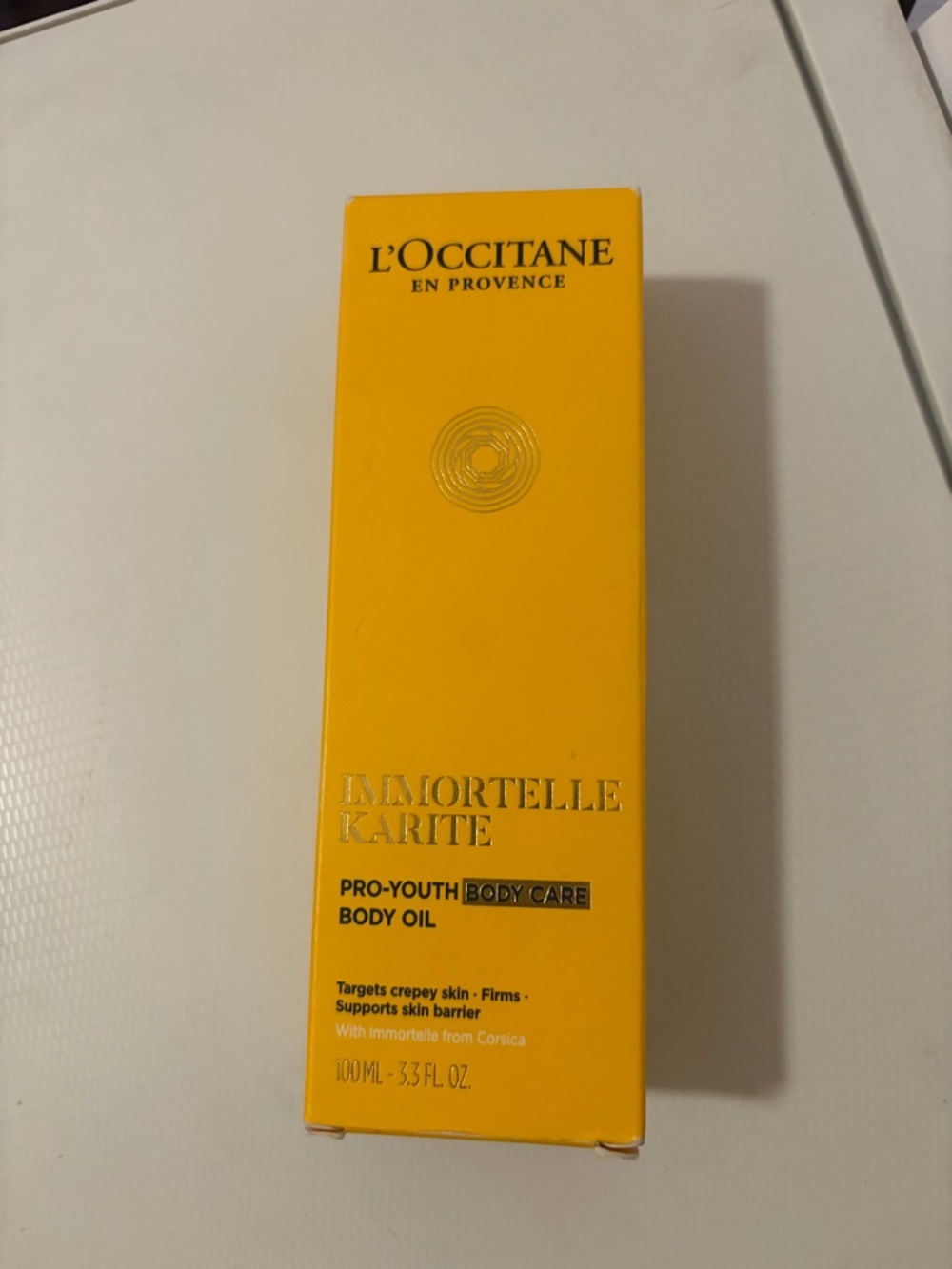 L'OCCITANE Immortelle Karite Pro-Youth Body Oil - Yellow